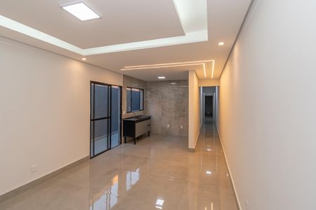 Sala de casa para alugar com 3 quartos, 105m² em Jardim Picerno I, Sumaré