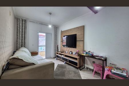 Sala  de apartamento à venda com 2 quartos, 90m² em Parque Bandeirante, Santo André