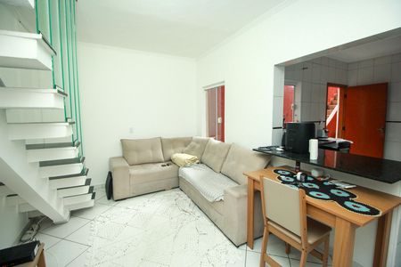 Sala de casa à venda com 4 quartos, 202m² em Jardim Utinga, Santo André