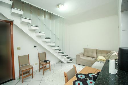 Sala de casa à venda com 4 quartos, 202m² em Jardim Utinga, Santo André