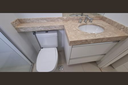 Apartamento para alugar com 156m², 3 quartos e 2 vagas Apartamento para alugar com 156m², 3 quartos e 2 vagasBanheiro da Suíte 1