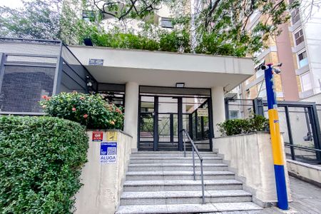 Apartamento para alugar com 45m², 1 quarto e 1 vagaFachada - Plaquinha