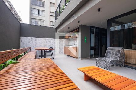 Studio à venda com 28m², 1 quarto e sem vaga Studio à venda com 28m², 1 quarto e sem vagaÁrea comum