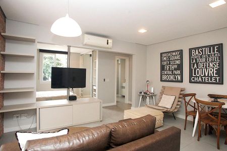 Studio à venda com 51m², 1 quarto e 1 vagaSala