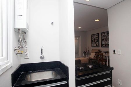 Studio à venda com 51m², 1 quarto e 1 vagaCozinha + Área de Serviço