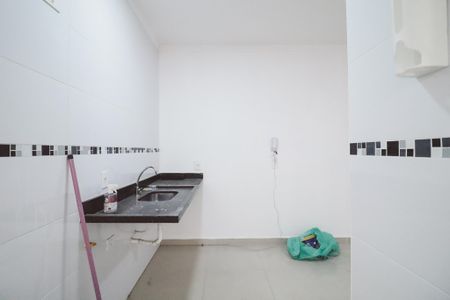 Cozinha e Área de Serviço de apartamento para alugar com 1 quarto, 32m² em Vila Dom Pedro Ii, São Paulo