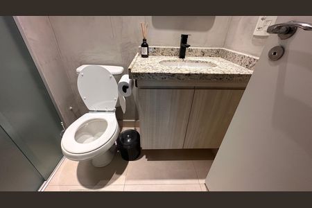 Apartamento para alugar com 43m², 1 quarto e 1 vaga Apartamento para alugar com 43m², 1 quarto e 1 vagaBanheiro social