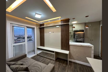 Sala de apartamento para alugar com 2 quartos, 47m² em Jardim California, Jacareí