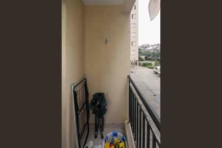 Varanda de apartamento à venda com 2 quartos, 44m² em Jardim Paraguacu, São Paulo