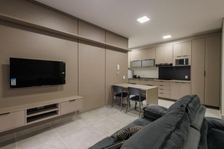Studio para alugar com 45m², 1 quarto e 1 vaga Studio para alugar com 45m², 1 quarto e 1 vagaSala