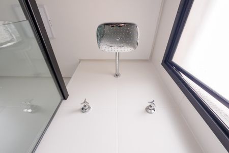 Studio para alugar com 45m², 1 quarto e 1 vaga Studio para alugar com 45m², 1 quarto e 1 vagaBanheiro