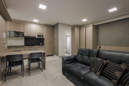 Studio para alugar com 45m², 1 quarto e 1 vaga Studio para alugar com 45m², 1 quarto e 1 vagaSala