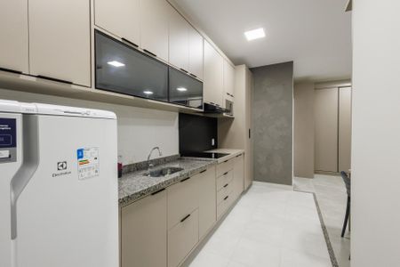 Studio para alugar com 45m², 1 quarto e 1 vaga Studio para alugar com 45m², 1 quarto e 1 vagaCozinha