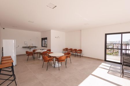 Studio para alugar com 45m², 1 quarto e 1 vaga Studio para alugar com 45m², 1 quarto e 1 vagaÁrea comum - Salão de festas