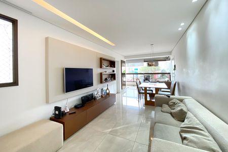 Sala de apartamento à venda com 3 quartos, 93m² em Santo Antônio, Belo Horizonte