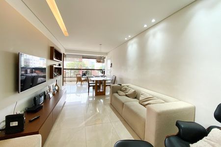 Sala de apartamento à venda com 3 quartos, 93m² em Santo Antônio, Belo Horizonte