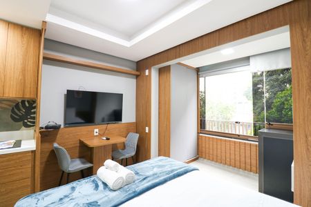 Studio de kitnet/studio para alugar com 1 quarto, 26m² em Campo Belo, São Paulo