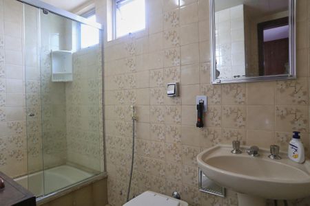 Banheiro da Suíte de apartamento à venda com 3 quartos, 138m² em Santo Agostinho, Belo Horizonte