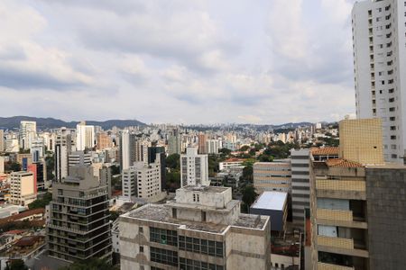 Vista da Sala de apartamento à venda com 3 quartos, 138m² em Santo Agostinho, Belo Horizonte