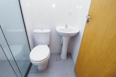 Banheiro de apartamento para alugar com 1 quarto, 30m² em Santana, São Paulo