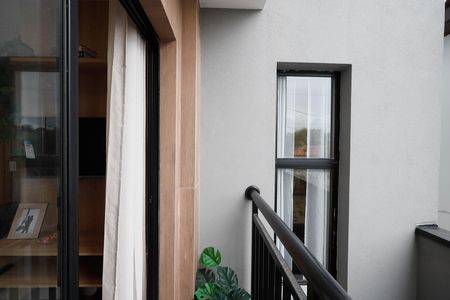 Studio para alugar com 35m², 1 quarto e 1 vaga Studio para alugar com 35m², 1 quarto e 1 vagaVaranda