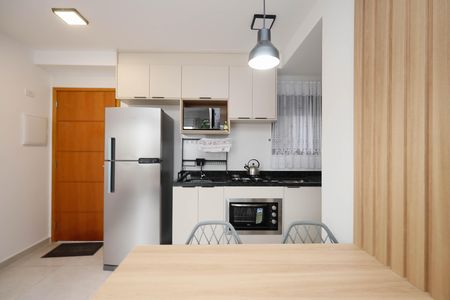 Studio para alugar com 35m², 1 quarto e 1 vaga Studio para alugar com 35m², 1 quarto e 1 vagaCozinha e Área de Serviço