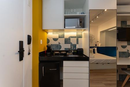 Cozinha Americana de apartamento à venda com 1 quarto, 25m² em Perdizes, São Paulo