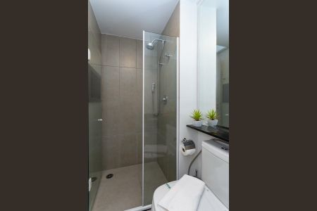 Apartamento à venda com 25m², 1 quarto e 1 vaga Apartamento à venda com 25m², 1 quarto e 1 vagaBanheiro Social