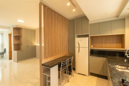 Apartamento para alugar com 33m², 1 quarto e sem vaga Apartamento para alugar com 33m², 1 quarto e sem vagaCozinha e Área de Serviço