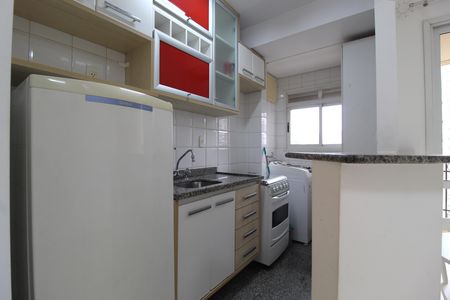 Apartamento à venda com 37m², 1 quarto e 1 vagaCozinha e Área de Serviço