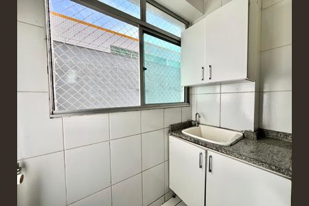 Área de Serviço de apartamento à venda com 3 quartos, 60m² em Santa Branca, Belo Horizonte