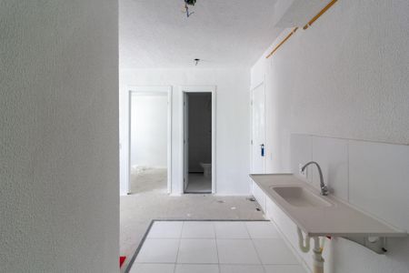 Apartamento à venda com 33m², 2 quartos e sem vaga Apartamento à venda com 33m², 2 quartos e sem vagaCozinha e Área de Serviço