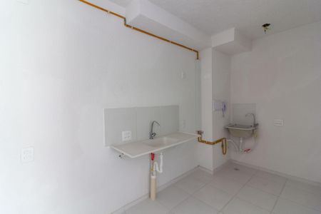Apartamento à venda com 33m², 2 quartos e sem vaga Apartamento à venda com 33m², 2 quartos e sem vagaCozinha e Área de Serviço