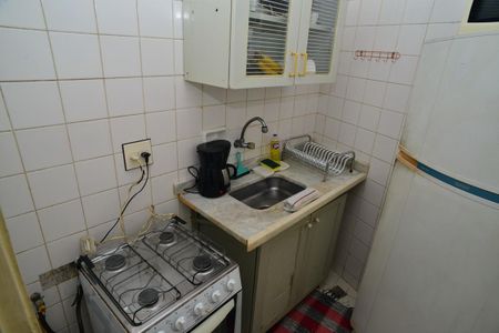Cozinha de apartamento à venda com 1 quarto, 36m² em Barra da Tijuca, Rio de Janeiro