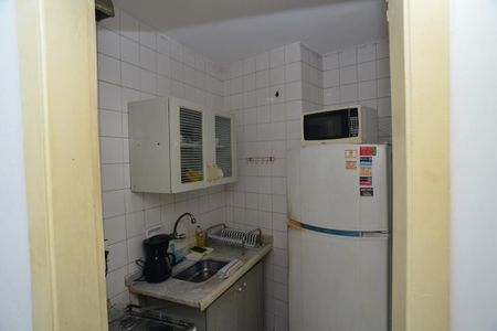 Cozinha de apartamento à venda com 1 quarto, 36m² em Barra da Tijuca, Rio de Janeiro