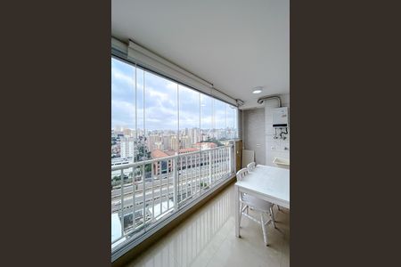 Varanda da Sala de apartamento para alugar com 1 quarto, 34m² em Mooca, São Paulo