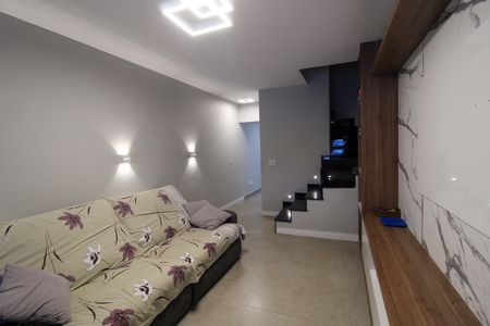 Sala de casa de condomínio à venda com 3 quartos, 127m² em Jardim Alvorada (zona Oeste), São Paulo