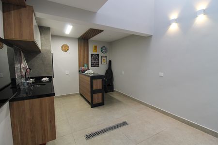 Churrasqueira de casa de condomínio à venda com 3 quartos, 127m² em Jardim Alvorada (zona Oeste), São Paulo
