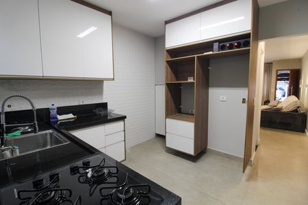 Cozinha de casa de condomínio à venda com 3 quartos, 127m² em Jardim Alvorada (zona Oeste), São Paulo
