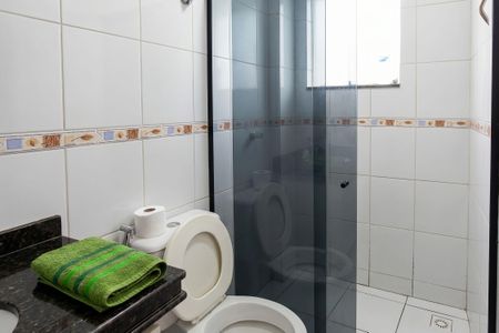 Banheiro de apartamento à venda com 2 quartos, 49m² em Setor Sudoeste, Goiânia