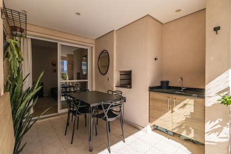 Varanda Gourmet de apartamento à venda com 2 quartos, 80m² em Empresarial 18 do Forte, Barueri