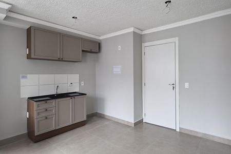 Sala de apartamento para alugar com 2 quartos, 37m² em Jardim, Santo André