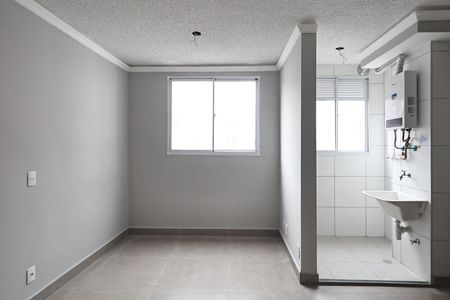 Sala de apartamento para alugar com 2 quartos, 37m² em Jardim, Santo André