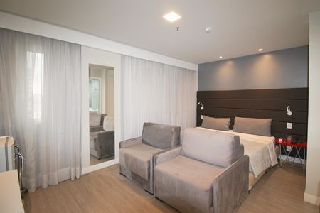 Studio para alugar com 25m², 1 quarto e 1 vaga Studio para alugar com 25m², 1 quarto e 1 vagaSuíte
