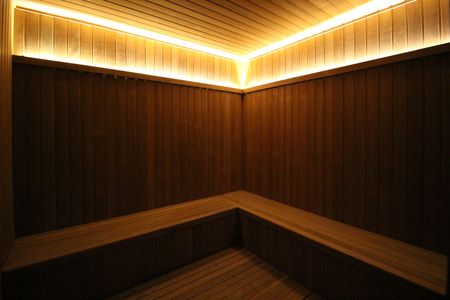 Studio para alugar com 25m², 1 quarto e 1 vaga Studio para alugar com 25m², 1 quarto e 1 vagaSaúna