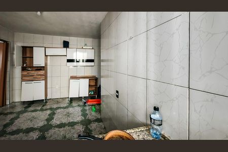 Cozinha de casa para alugar com 1 quarto, 35m² em Vila Progresso (zona Sul), São Paulo