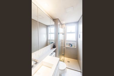 Apartamento à venda com 87m², 2 quartos e 2 vagasBanheiro da Suíte