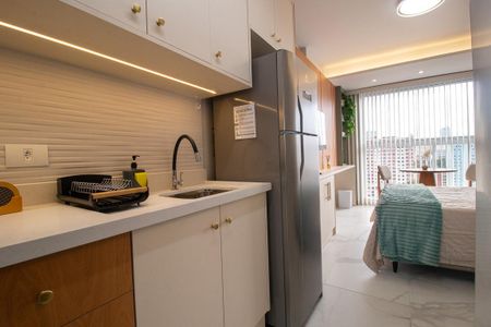Studio de kitnet/studio para alugar com 1 quarto, 20m² em Centro, Curitiba