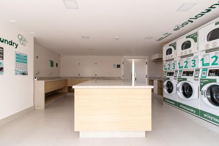 Studio para alugar com 20m², 1 quarto e sem vaga Studio para alugar com 20m², 1 quarto e sem vagaLavanderia