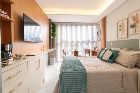 Studio de kitnet/studio para alugar com 1 quarto, 20m² em Centro, Curitiba